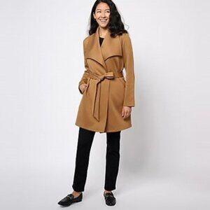 Girl with Curves Scuba Shawl Collar Jacket - Sz XL